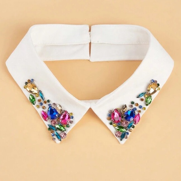 💎 Embellished Dickey Collar 💎 - Picture 3 of 6